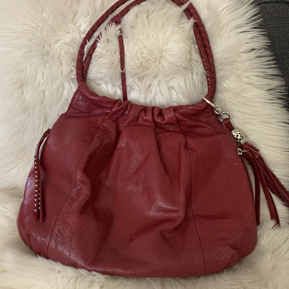 Brighton Femme Fatal Gretta Garbo Studded Bag Hobo - Picture 4 of 10